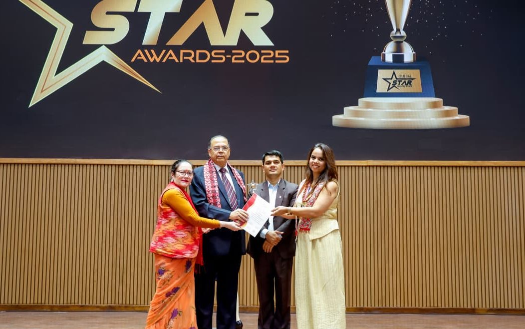 र्‍याप एण्ड ड्राईभकी संस्थापक आचार्यलाई “Excellence in innovation & Leadership Award”
