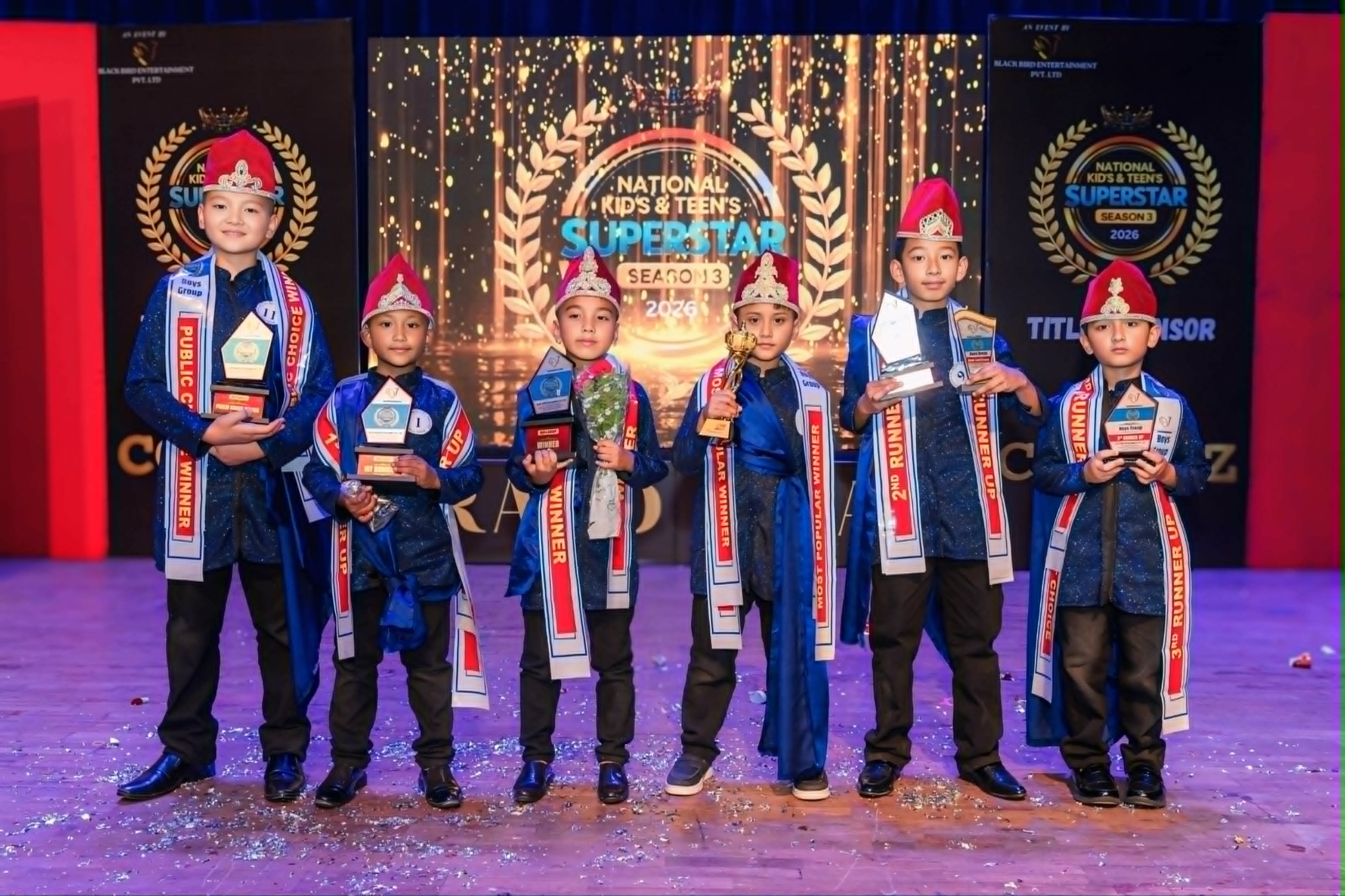 नेशनल किड्स एण्ड टिन्स सुपरस्टार सिजन ३ भव्य रूपमा सम्पन्न